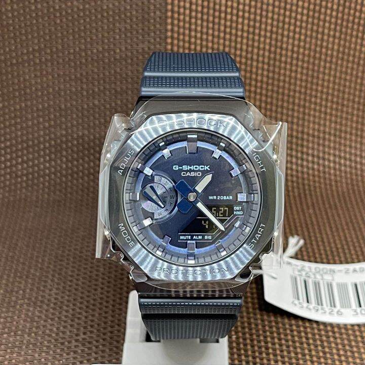 Casio men's stainless steel hot sale rotating bezel backlight watch