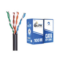 สายแลนภายนอกCAT6 UTP Cable (100m/Box) GLINK Outdoor (GL6002)