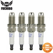 HOT W FUCHIBO 4PCS Spark Plug For 2011 2012 AUDI A6 A8 S5 S6 1996 2005