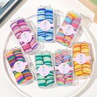 ℗♠ Baby Toddler Girls Hair Rubber Bands Wholesale 60pcs Bulk Sale Children Hair Rope Colorful Salll Hair Ties Case Package