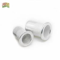 ∈❈ 50pcs 20Pcs M3 M4 M5 M6 M8 M10 M12 Aluminum Alloy Rivnut Flat Head Threaded Rivet Insert Nutsert Cap Rivet Nut