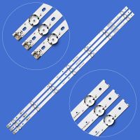 100% New 3pcs/Kit LED strips for LG 43 inch TV 43LH604V 43LW340H CA LC430DUE FJ M1 6916L 2550A 43 V16 ART3 2550 Rev2.1 2 Electrical Circuitry Parts