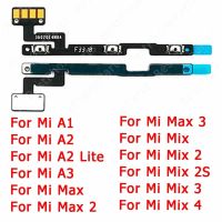 สําหรับ Xiaomi Mi Mix 2 2S Max 3 4 A1 5X A2 Lite 6X A3 Volume Switch Replacement Power On Off ปิดเสียง Repair Key Original Flex Cable