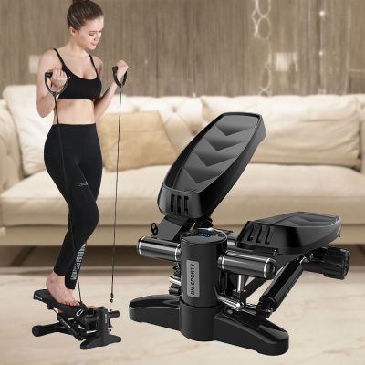 ✎ treadmills used mute walking legs climbing fitness equipment installation free female foot movement