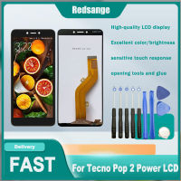 สำหรับจอแสดงหน้าจอ LCD ไฟฟ้า Tecno Pop 2พร้อมชุดประกอบดิจิไทเซอร์หน้าจอสัมผัส