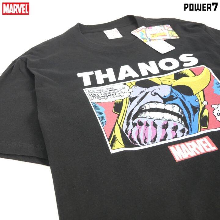 เสื้อยืดผ้าฝ้ายpower-7-shop-เสื้อยืดการ์ตูน-ลาย-มาร์เวล-ลิขสิทธ์แท้-marvel-comics-t-shirts-mvx-046-l-xl-xxl-3xl-d5ke