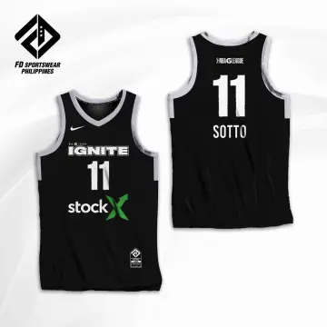 NBA G League Ignite Alumni Celebration Baseball Jersey Black / M