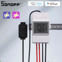 SONOFF TH16อัพเกรดโมดูลรีเลย์สมาร์ท Wifi สวิทช์เซ็นเซอร์ความชื้นอุณหภูมิตรวจสอบทำงานร่วมกับ Alexa Home