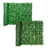 【cw】Artificial Privacy Fence Simulation Multi-purpose Lawn Plant Screen Wall Decoration Green Plants for Outdoor Garden Decor ！