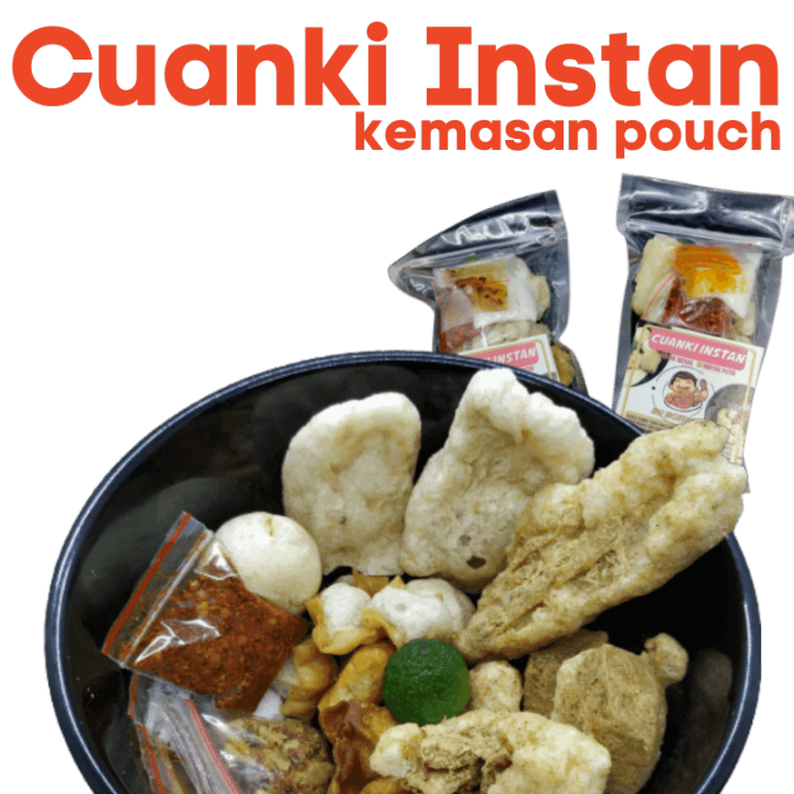 1pcs Mie Cuanki Instan Kemasan Pouch Porsi Mangkuk Gaiarasa Khas Garut