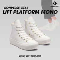 Converse คอนเวิร์ส รองเท้าผ้าใบ รองเท้าข้อสูง รองเท้าหนัง W Chuck Taylor All Star Lift Platform Mono HI A03719CF3WTXX (3000)