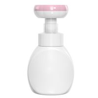 ◕ Flower Liquid Soap Dispenser Stamp Hand Soap Pump Bottle Floral Foam Bubbler Handsoup Plastic Bathroom Trip Travel