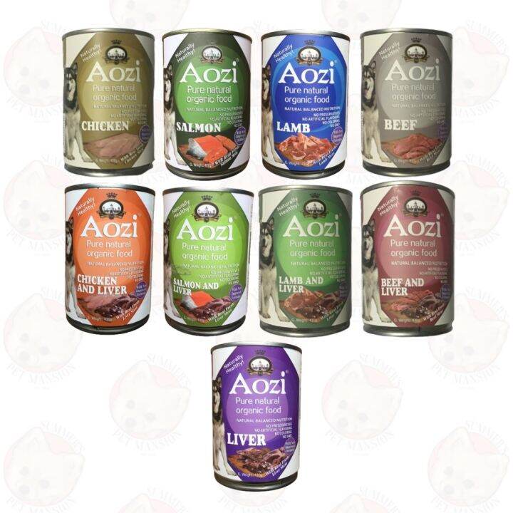 Aozi Dog Pure Natural Organic Wet Food in Can 430g Lazada PH