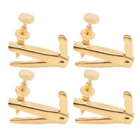 4 PCS Violin Fine Tuners for 4/4-3/4 Violin Alloy String Adjuster Anti Rust Violin Parts