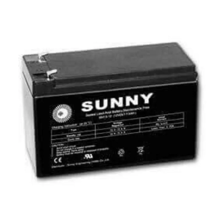 Sunny แบตเตอรี่แห้งชนิดตะกั่วกรดขนาด 12v 75ah รุ่น Sn75 12 Th 6768