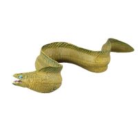 New Realistic Sea Animal Solid Simulation Electric Eel Figurine ABS Action Figures Model Collection Educational Toy For Children