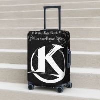 Kaamelott Quotes Suitcase Cover Tv Show Fun Cruise Trip Protection Luggage Accesories Holiday