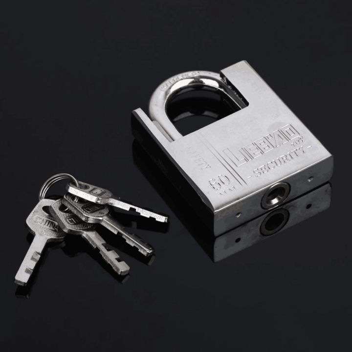 กุญแจล็อคกันน้ำป้องกันสนิมกุญแจล็อคอเนกประสงค์กันขโมยกุญแจล็อคประตูแงะปลดล็อคประตูหัวล็อกหน้าต่าง