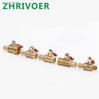 ❀☞◇ Brass Barbed ball valve 1/8 39; 39; 1/2 39; 39; 1/4 39; 39; Male Thread Connector Joint Copper Pipe Fitting Coupler Adapter 4-12 Hose Barb