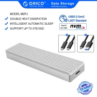 ORICO เคสกล่องฮาร์ดไดรฟ์ M.2 NVME SSD สําหรับ Pcie M-Key SSD Disk USB-C 10 Gbps (M2PJ)