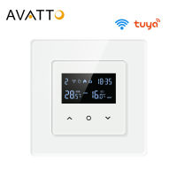 AVATTO Tuya Smart WiFi Thermostat Temperature Controller สำหรับเครื่องทำความร้อนใต้พื้นไฟฟ้า,น้ำ,หม้อต้มก๊าซทำงานสำหรับ Homealexa