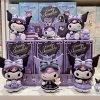 Sanrio Kuromi Random Figure Box Anime Model Lucky Divination Series Collection Kawaii Boy Girl Action Figures Toy Children Gifts