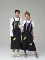 2023 New Fashion Nylon Waterproof Apron Coffee Shop Hairdresser Flower Shop Work Clothes Adjustable Nail Salon Apron Aprons