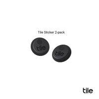 Tile Sticker 2-pack อุปกรณ์อัฉจริยะช่วยหาของ สีดำ