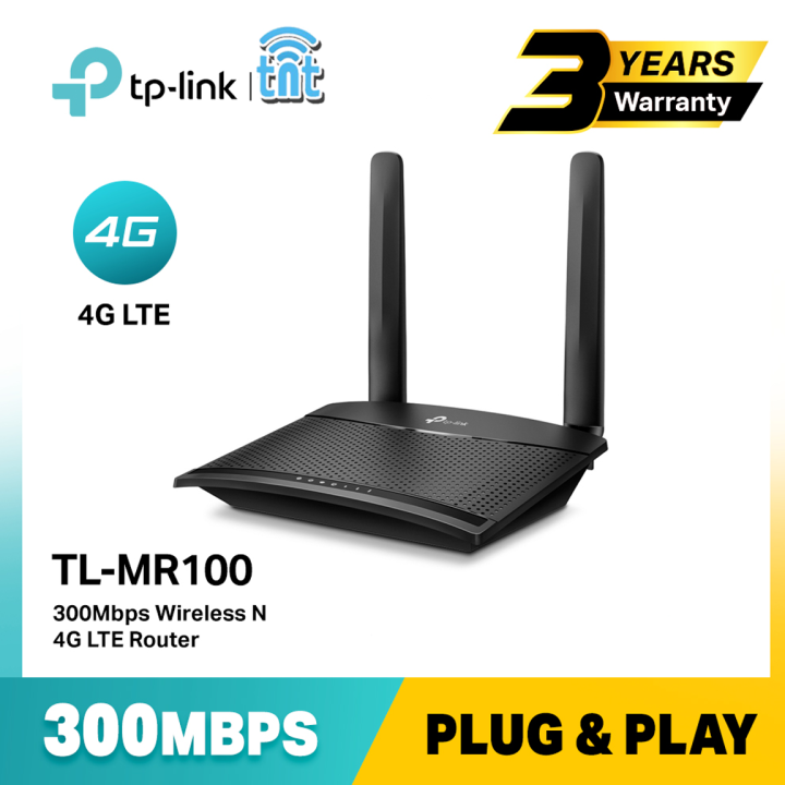 Tp- Link 4g LTE Modem Sim Card Modem TL-MR100 300mbps Wireless 4g LTE ...