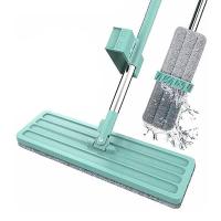 360 Rotating Squeeze Flat Mop ม็อบถูพื้นไมโครไฟเบอร์