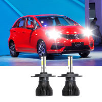 สำหรับHonda Jazz (GE) 2nd Gen, 2009 -2014 - 2X H4 6000K Comboไฟหน้ารถมอเตอร์ไซค์แบบLEDหลอดไฟHigh Beam