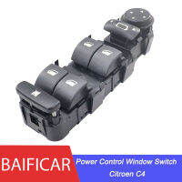 Baificar ยี่ห้อใหม่ไฟฟ้าหน้าต่าง Master Lifter สวิทช์ควบคุม Pu ปุ่มแผง6554HA สำหรับ Citroen C4 2004-2010