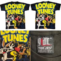 เสื้อยืดการ์ตูน ลูนีย์ทูนส์การ์ตูนส์ (Looney Tunes Cartoons)  M/L/XL