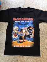 2023 เสื้อยืดลำลองสไตล์ใหม่ IR063 เสื้อยืดวงร็อค IRON MAIDEN ไอรอน เมเดน เสื้อวง เสื้อยืดไอรอนเมเดน เสื้อวินเทจ เสื้อยืดผ้าฝ้ายแท้