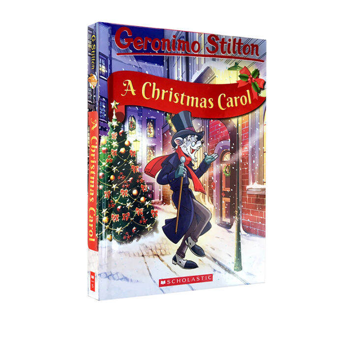 mouse-reporter-classic-story-christmas-carol-english-original-geronimo-stilton-retells-the-classics-a-christmas-carol-full-color-hardcover-picture-story-book