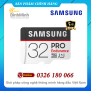 Thẻ Nhớ MicroSD 32GB 64GB Samsung Pro Endurance U1 100MB Tặng Kèm Adater