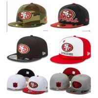 Hot Newest Top-quality New arrival 2022 2023 Newest shot goods Most popular 22/23 Top quality Ready Stock High quality Classic NFL San Francisco 49 People Fully Closed Large Size Cap Rugby Street Versatile Trendy Baseball Men Women