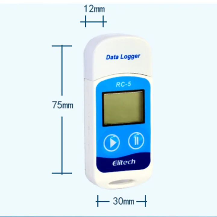 [Limit Time] Elitech RC5 USB Temperature 32000 Data logger Recorder