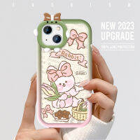 เคสโทรศัพท์พร้อมสำหรับ Samsung Samsung A34 5G การ์ตูนกระต่ายน่ารักเคสโทรศัพท์มีลายเคสโทรศัพท์เลนส์โทรศัพท์มอนสเตอร์เปลือกนุ่มฝาครอบป้องกันกันกระแทกเคสโทรศัพท์มือถือ