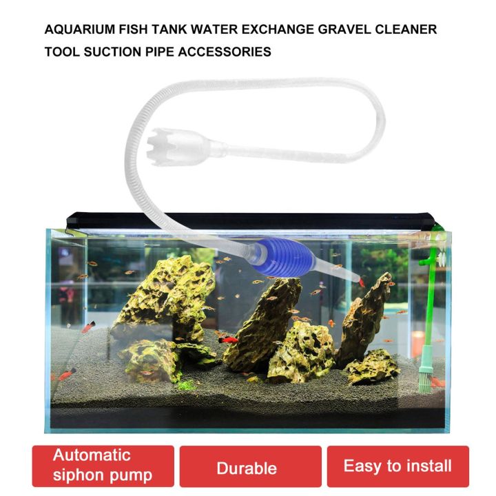 สินค้าขายดีพิพิธภัณฑ์สัตว์น้ำปลาแลกเปลี่ยนน้ำกรวดทำความสะอาดเครื่องมืออุปกรณ์ท่อดูด