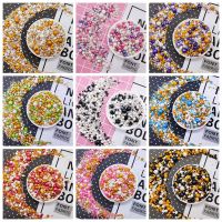 【cw】 Jimmie Colorful Sprinkles Edible Decoration Decorating for Cup Dessert cream Donuts Cookie Decorate ！