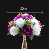 26cm Gypsophila Rose Artificial Flower Ball Table Centerpieces Wedding Arch Backdrop Decor Road Lead Home Party Layout