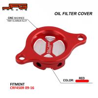 Newprodectscoming Motorbike Red Aluminum CNC Oil Filter Cap Cover For HONDA CRF450R CRF 450R 2009 2010 2011 2012 2013 2014 2015 2016 09 16