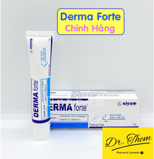 Derma forte gel 15g - mẫu mới advanced - giảm mụn trứng cá, ngừa thâm - ảnh sản phẩm 8