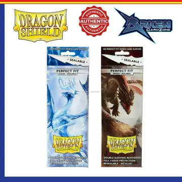 Dragon Shield Clear 100ct Perfect Fit Japanese Size Inner Sleeves