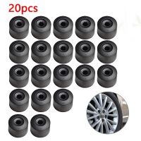 20pcs Wheel Nut Bolt Tire Screw Cover Caps Kit 17mm For VW Golf MK4 Passat Audi Beetle Car Styling Decoration Black Accessories Nails  Screws Fastener