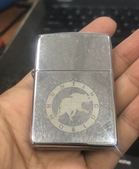 ZIPPO MỸ CHỦ ĐỀ VOI HUNTING WORLD 1998 | Lazada.vn