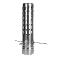 Stainless Steel Stove Chimney Pipe Anti-Scalding Extension Chimney Pipe Camping Tent Accessories Stove Exhaust Pipe