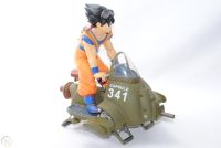 Drangon Ball Z Ichiban Kuji Mecha Capsule 341 &amp; GOKU Air Bike Banpresto NEW B40