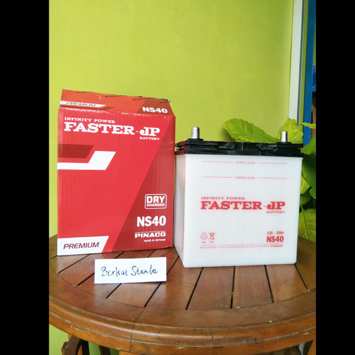 Aki Mobil / Aki Basah / Aki NS40 / Aki Faster JP 12V 35Ah NS40 | Lazada